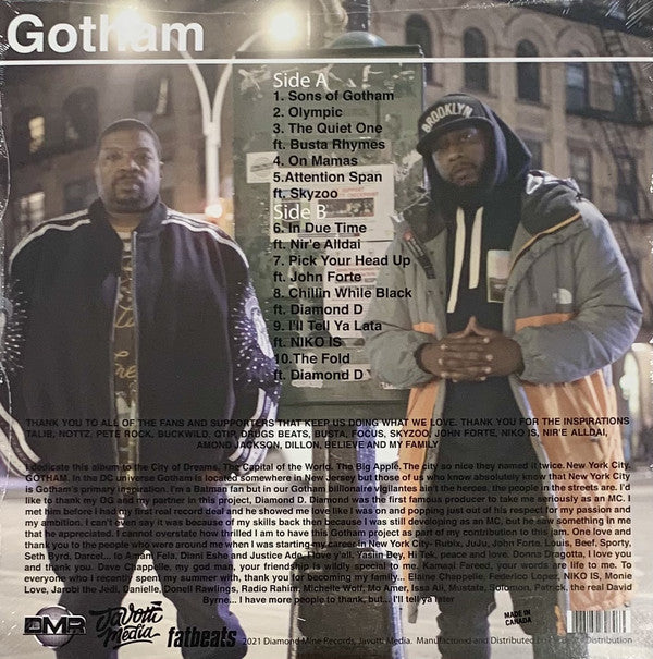 Talib Kweli + Diamond D : Gotham  (LP, Album)