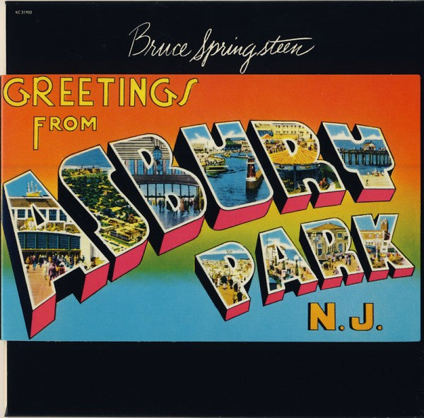 Bruce Springsteen : Greetings From Asbury Park N.J. (CD, Album, Ltd, RE, RM, Min)