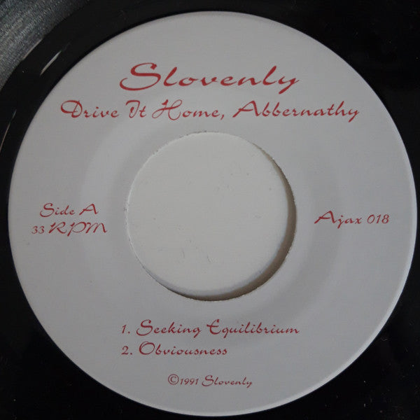 Slovenly : Drive It Home, Abbernathy (7", EP, Num, Tra)