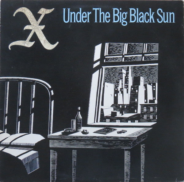 X (5) : Under The Big Black Sun (LP, Album)