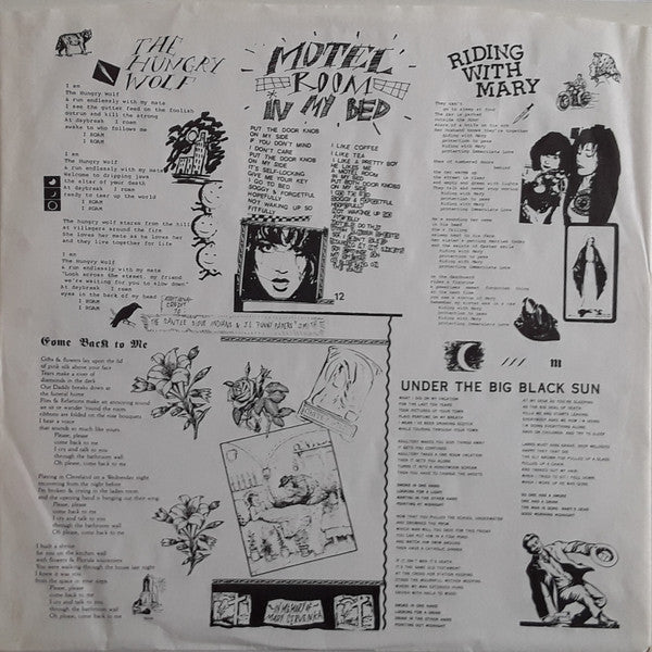 X (5) : Under The Big Black Sun (LP, Album)
