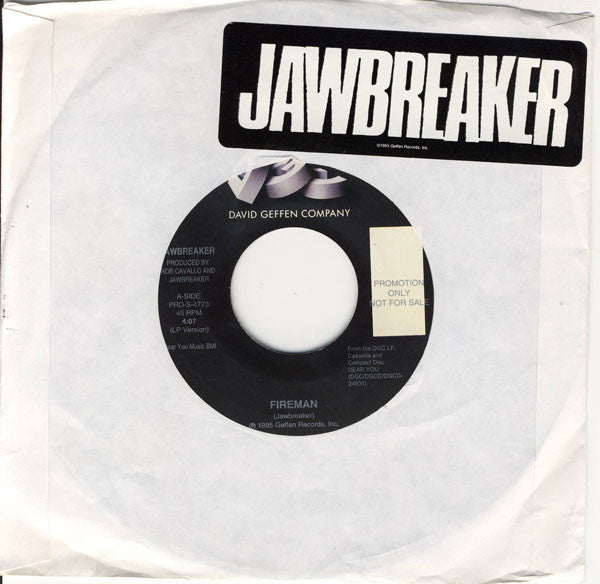 Jawbreaker : Fireman (7", Promo)