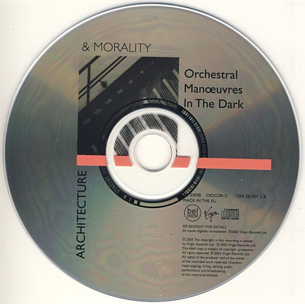 Orchestral Manoeuvres In The Dark : Architecture & Morality (CD, Album, RE, RM, EMI)