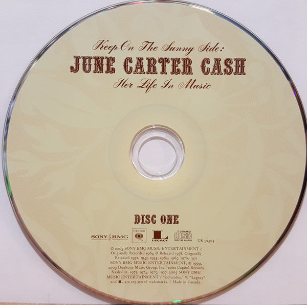 June Carter Cash : Keep On The Sunny Side: June Carter Cash - Her Life In Music (2xCD, Comp, Dlx, Dig)