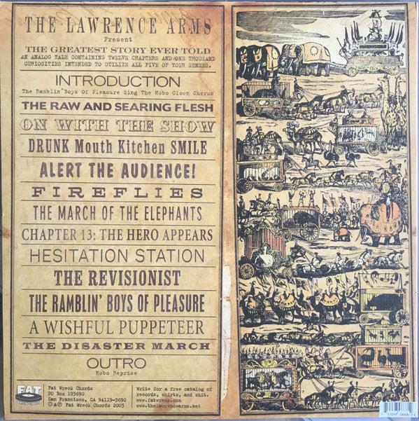 The Lawrence Arms : The Greatest Story Ever Told (LP, Album)