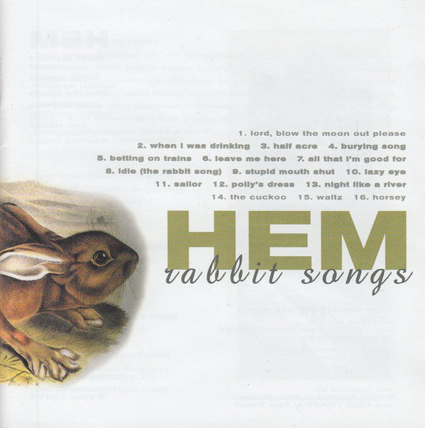 Hem (2) : Rabbit Songs (CD, Album, RE)