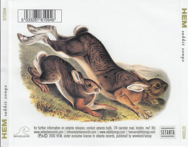 Hem (2) : Rabbit Songs (CD, Album, RE)