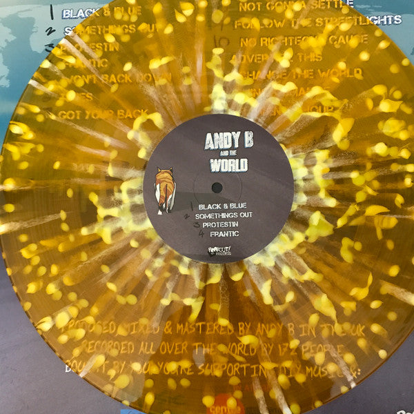 Andy B & The World : The First One (LP, Album, Ltd, Geo)