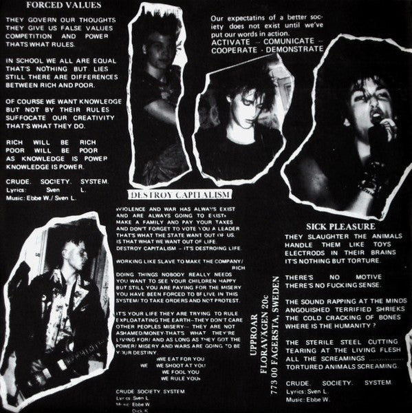 Crude S.S.* : Who'll Survive E.P. (7", EP)