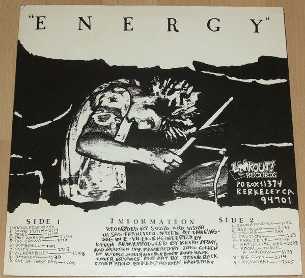 Operation Ivy : Energy (LP, Album, RE, RP)