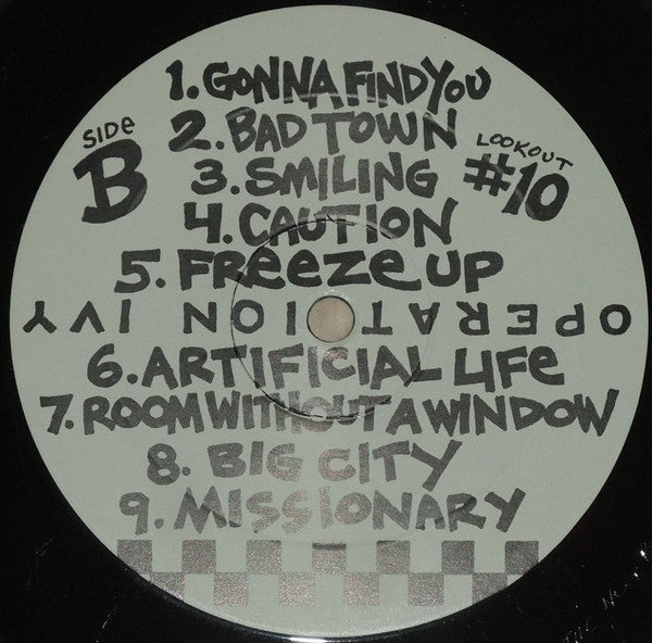 Operation Ivy : Energy (LP, Album, RE, RP)