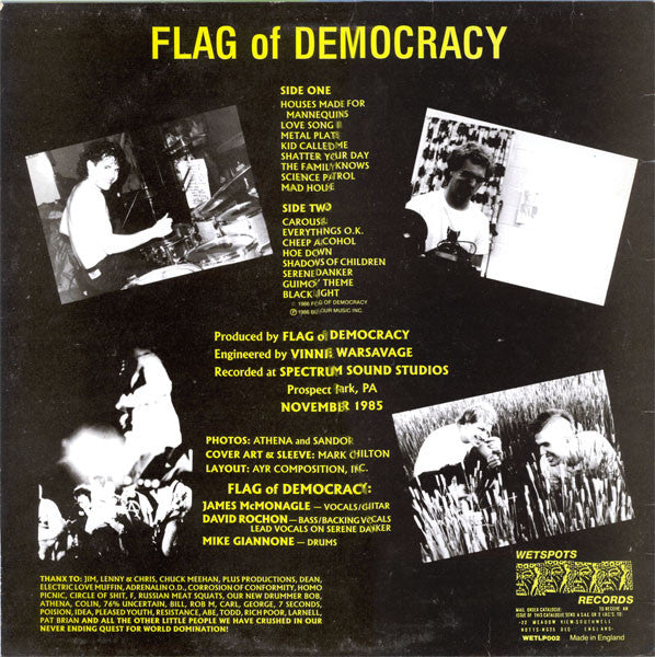 F.O.D.* : Shatter Your Day (LP, Album)