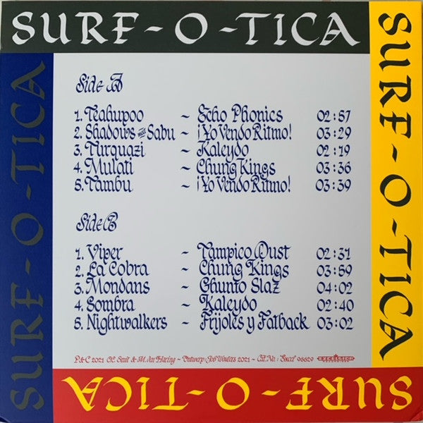 Chung Kings : Chung Kings Presents Surf-O-Tica (LP, Album)