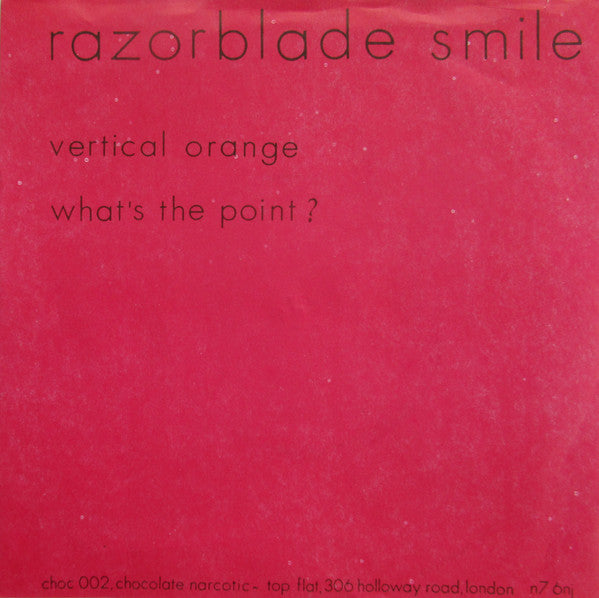 Razorblade Smile : Vertical Orange (7")