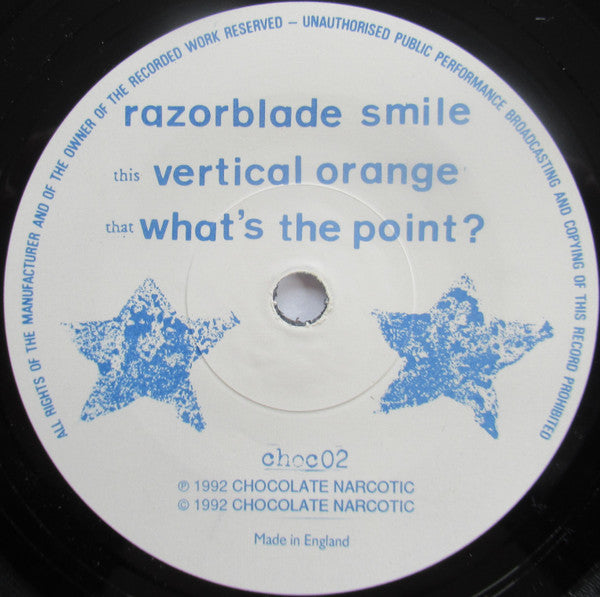 Razorblade Smile : Vertical Orange (7")