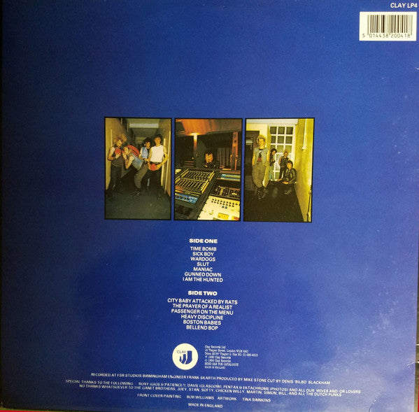 Charged G.B.H* : City Baby Attacked By Rats (LP, Album, RE)