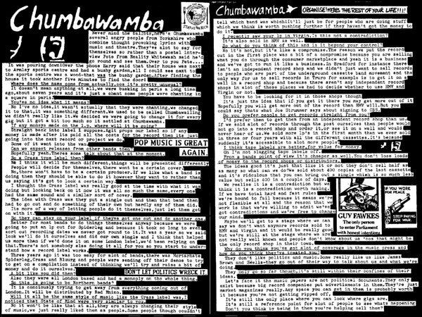 Chumbawamba : Never Mind The Ballots (LP, Album)