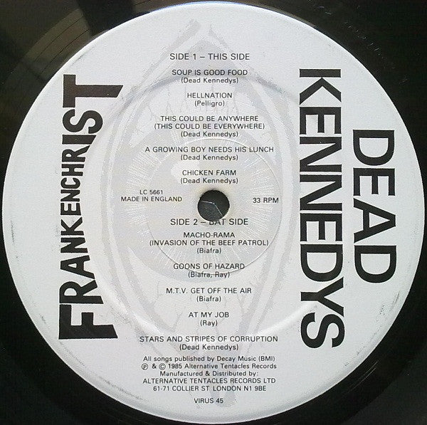 Dead Kennedys : Frankenchrist (LP, Album)