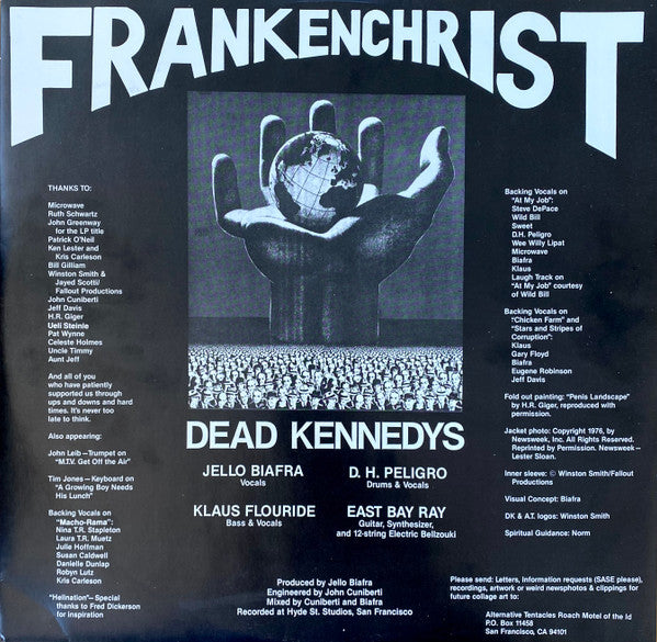 Dead Kennedys : Frankenchrist (LP, Album)