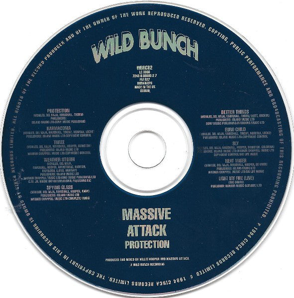 Massive Attack : Protection (CD, Album)