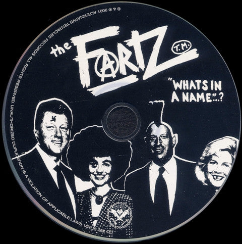 The Fartz : What's In A Name...? (CD, Album)