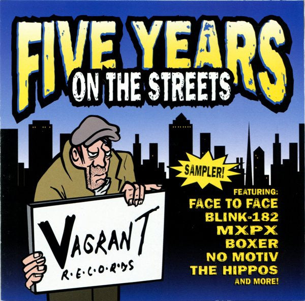 Various : Five Years On The Streets (CD, Comp, Smplr)