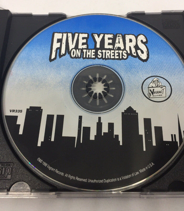 Various : Five Years On The Streets (CD, Comp, Smplr)