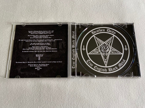 Heathen Deity : True English Black Metal (CD, Album)