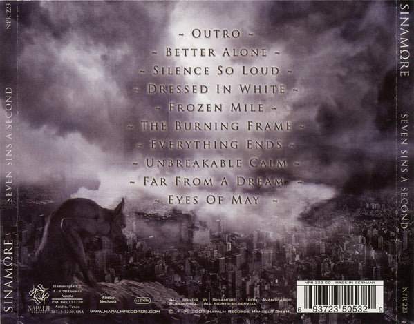 Sinamore : Seven Sins A Second (CD, Album)