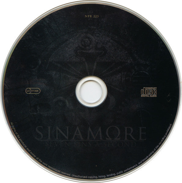 Sinamore : Seven Sins A Second (CD, Album)