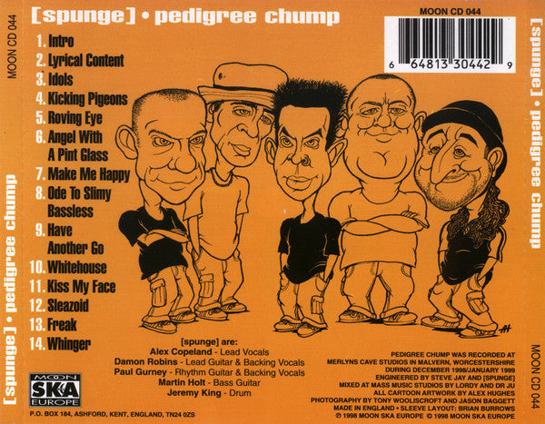 [spunge] : Pedigree Chump (CD, Album)