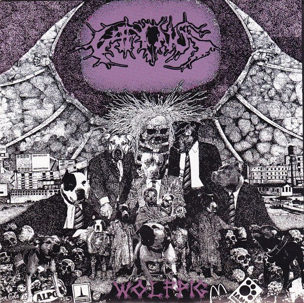 Hatebeak / Caninus : Bird Seeds Of Vengeance / Wolfpig (7")