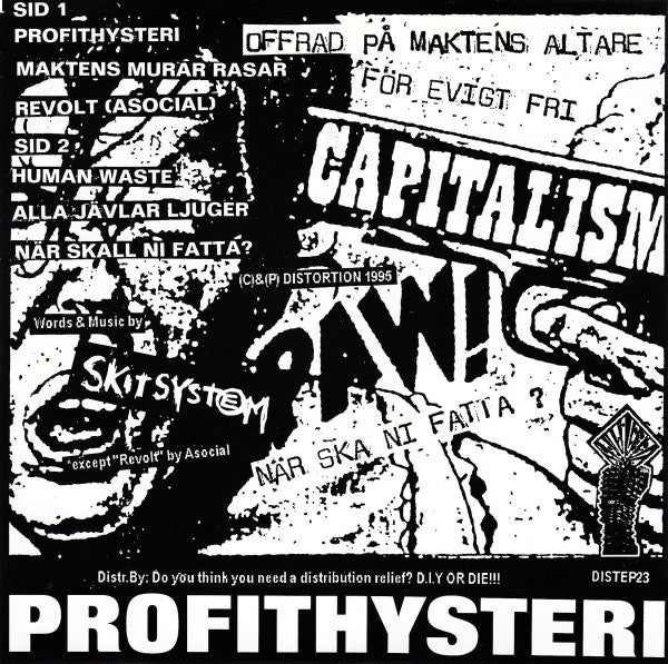 Skitsystem : Profithysteri (7", EP)