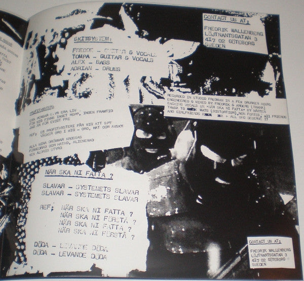 Skitsystem : Profithysteri (7", EP)