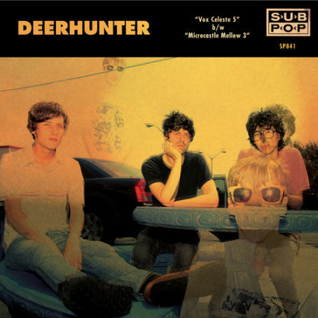 Deerhunter : Vox Celeste 5 b/w Microcastle Mellow 3 (7", Single, Ltd, Yel)