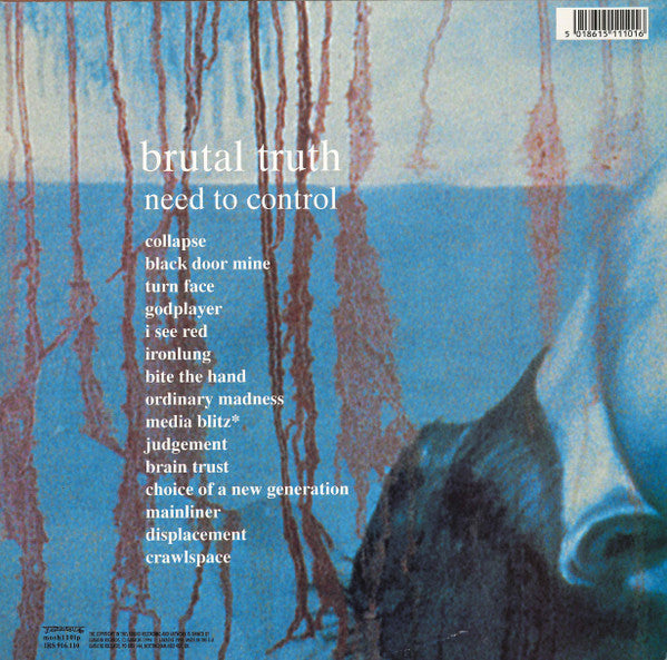 Brutal Truth : Need To Control (LP, Album)