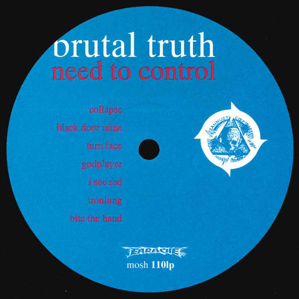 Brutal Truth : Need To Control (LP, Album)