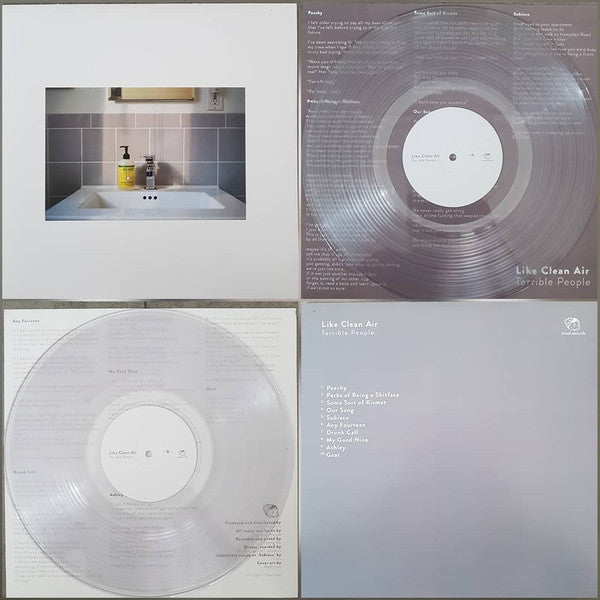 Terrible People : Like Clean Air (12", Cle)