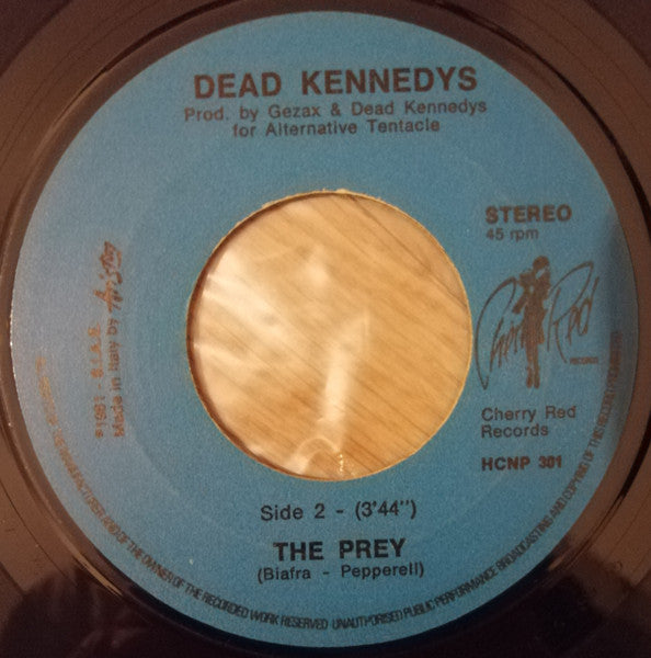 Dead Kennedys : Too Drunk To Fuck (7", Single)