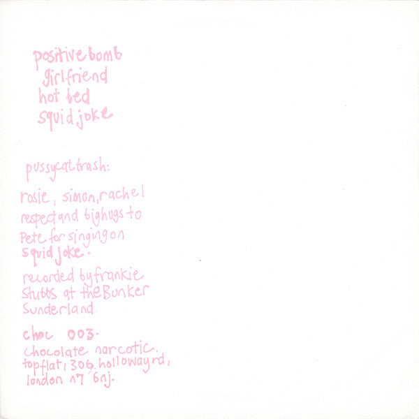Pussycat Trash : Plink Plonk Pink Punk (7")
