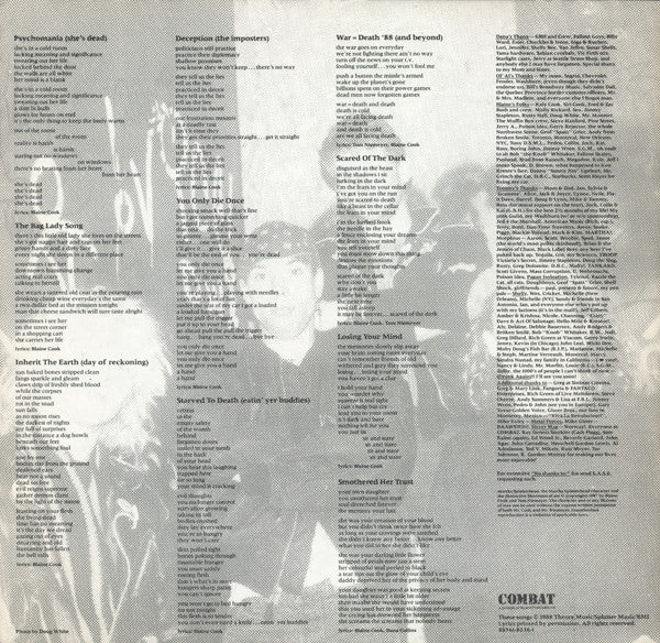 The Accüsed : Martha Splatterhead's Maddest Stories Ever Told (LP, Album)