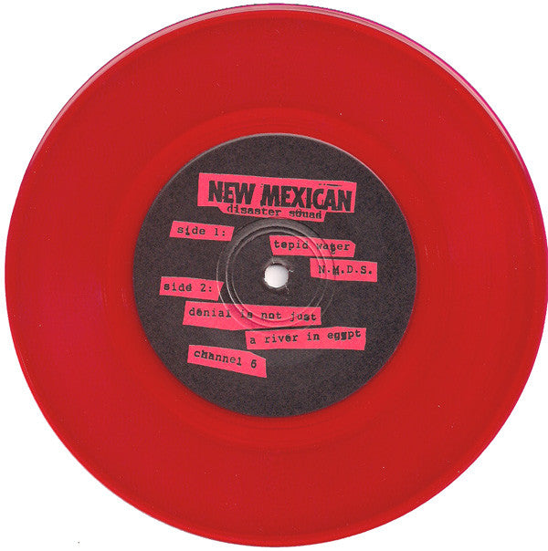 New Mexican Disaster Squad : Weapons & Equipment Of Counter-Terrorism (7", Red)