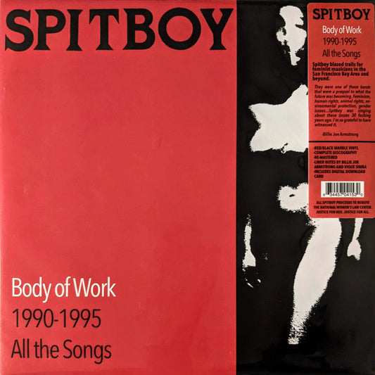 Spitboy : Body Of Work 1990 - 1995 All The Songs (2xLP, Album, Comp, RM, Red)
