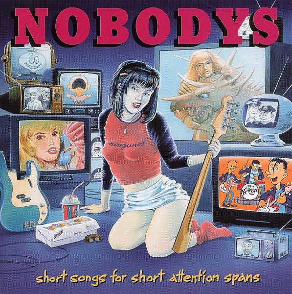 Nobodys : Short Songs For Short Attention Spans (LP, Album)