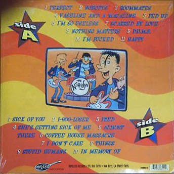 Nobodys : Short Songs For Short Attention Spans (LP, Album)