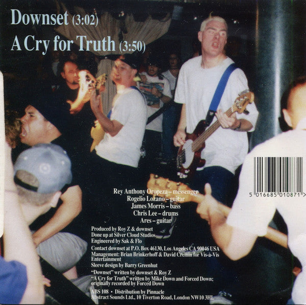 downset. : No More Freedom In A Cage (7", Single)
