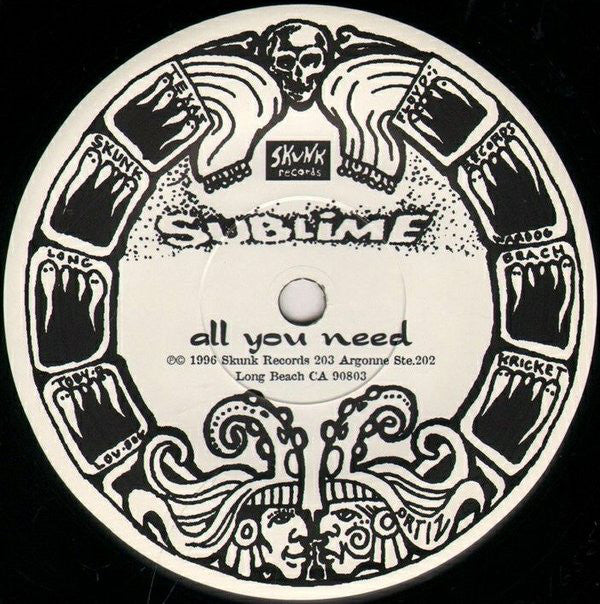 Sublime (2) / Wesley Willis Fiasco* : All You Need / Get On The Bus (7")