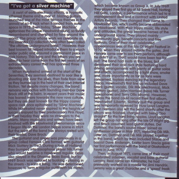 Hawkwind : Sonic Boom Killers (Best Of Singles A's And B's From 1970 To 1980) (CD, Comp, Dig)