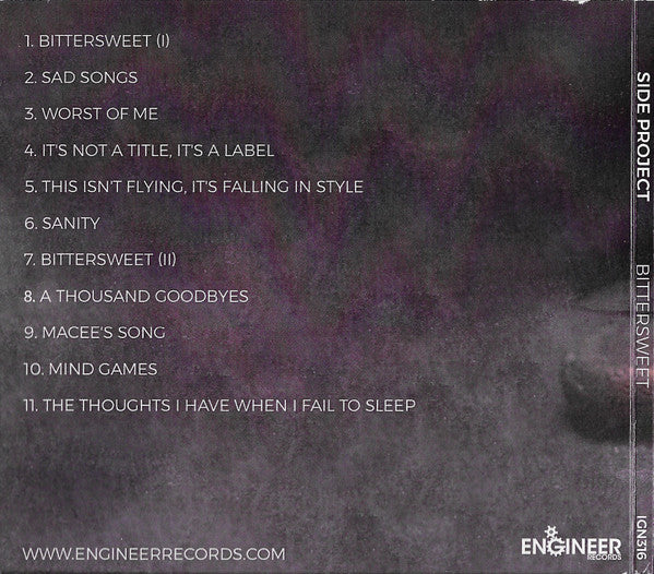 Side Project (5) : Bittersweet (CDr, Album)