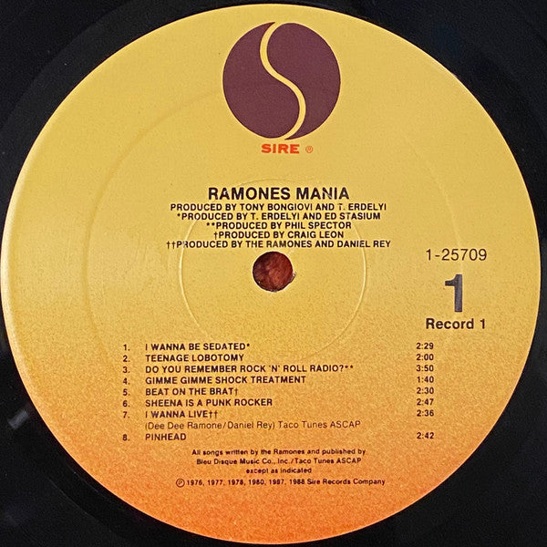 Ramones : Ramones Mania (2xLP, Comp, RE, No )
